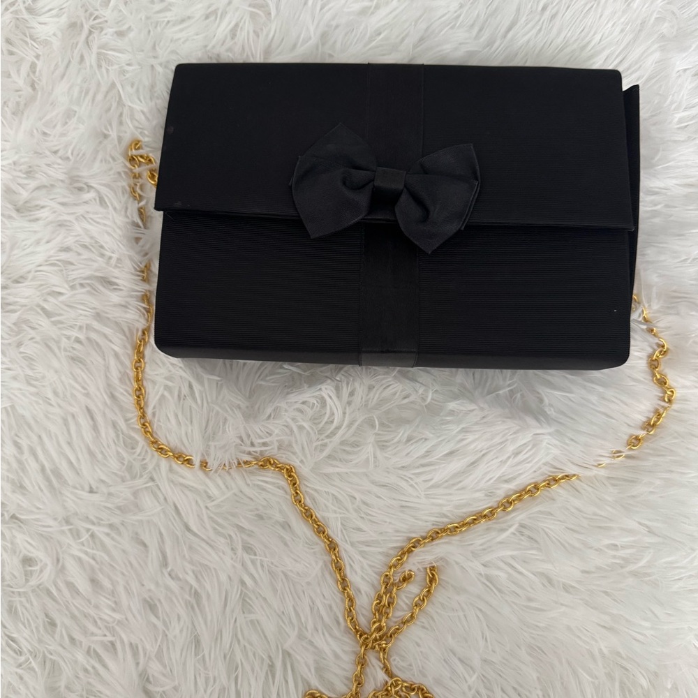 Vintage Talbots Black Clutch